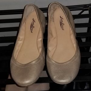 Lucky Brand Emmie Ballet Flats Gold